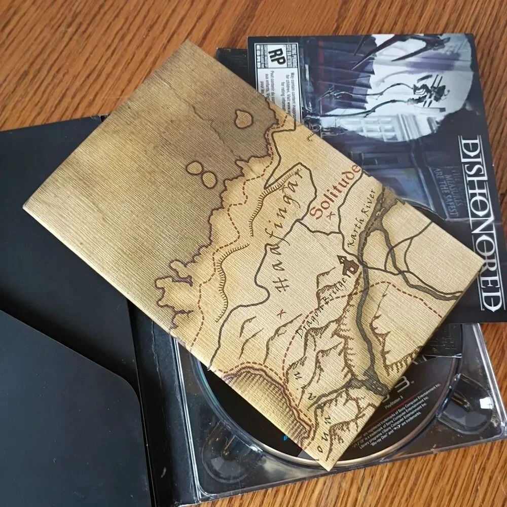 Elder Scrolls V: Skyrim - PS3 Collector's Edition w/ Map and Manual
